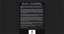 Desktop Screenshot of emhjournal.ddgalleries.com