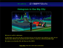Tablet Screenshot of cybertown.ddgalleries.com